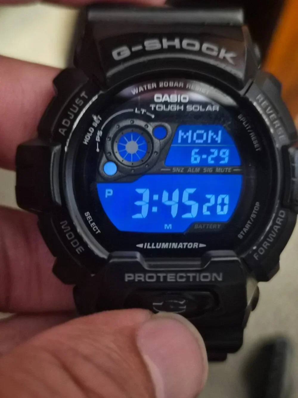 Casio G Shock Tough Solar Digital